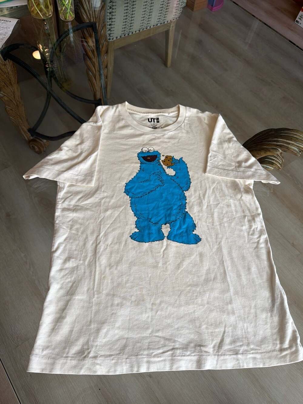 Uniqlo x KAWS x Sesame Street Cookie Monster Graphic T-Shirt